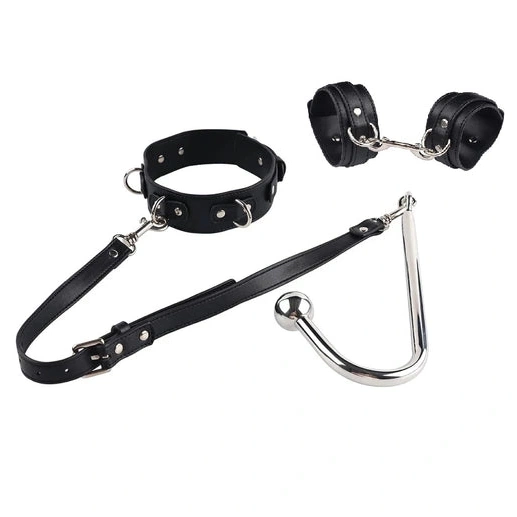 Beaded Hook with Collar 5334 Elegant Cuffs Anal and 0114